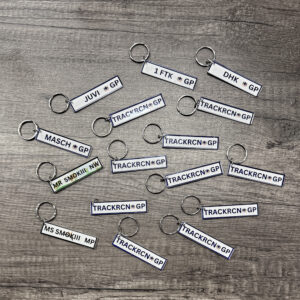 Number Plate Keyring