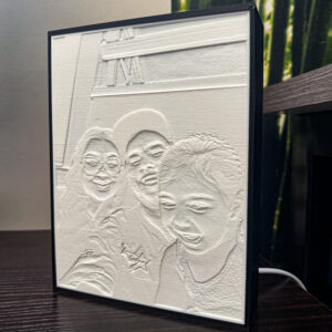 Personalized 3D Photo Lightbox