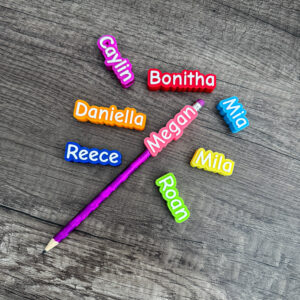 Customizable Pencil Topper