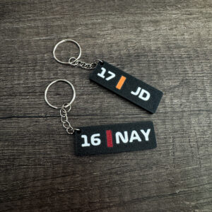 F1-Inspired Custom Keyring